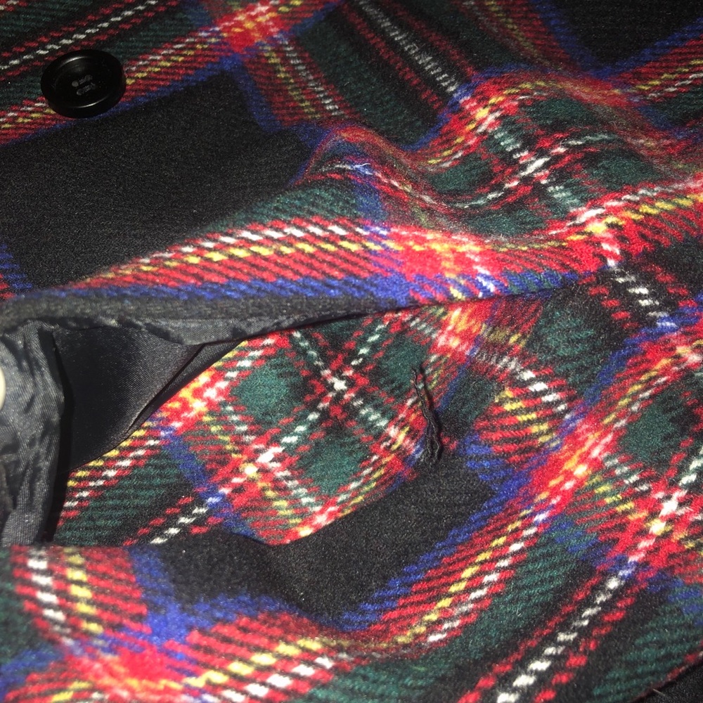 Plaid coat - Picture 5 of 5